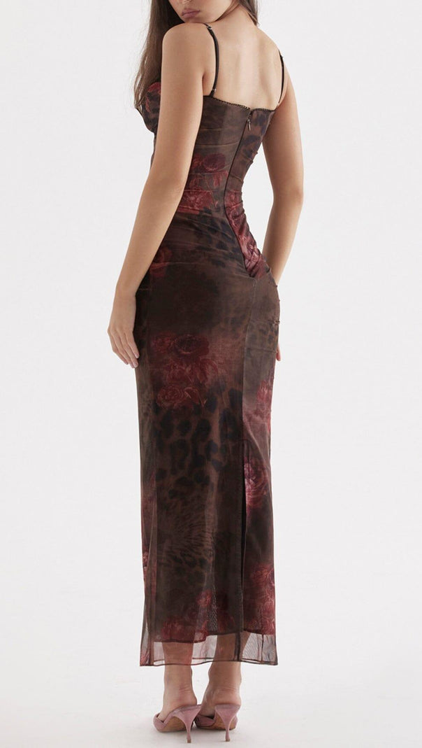 AIIZIE PRINTED MIDI DRESS - product image