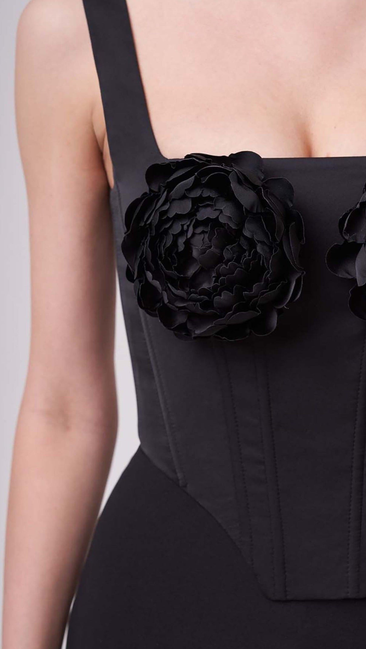 AIIZIE ROSES EMBELISHED CORSET TWO PIECES SET - product image