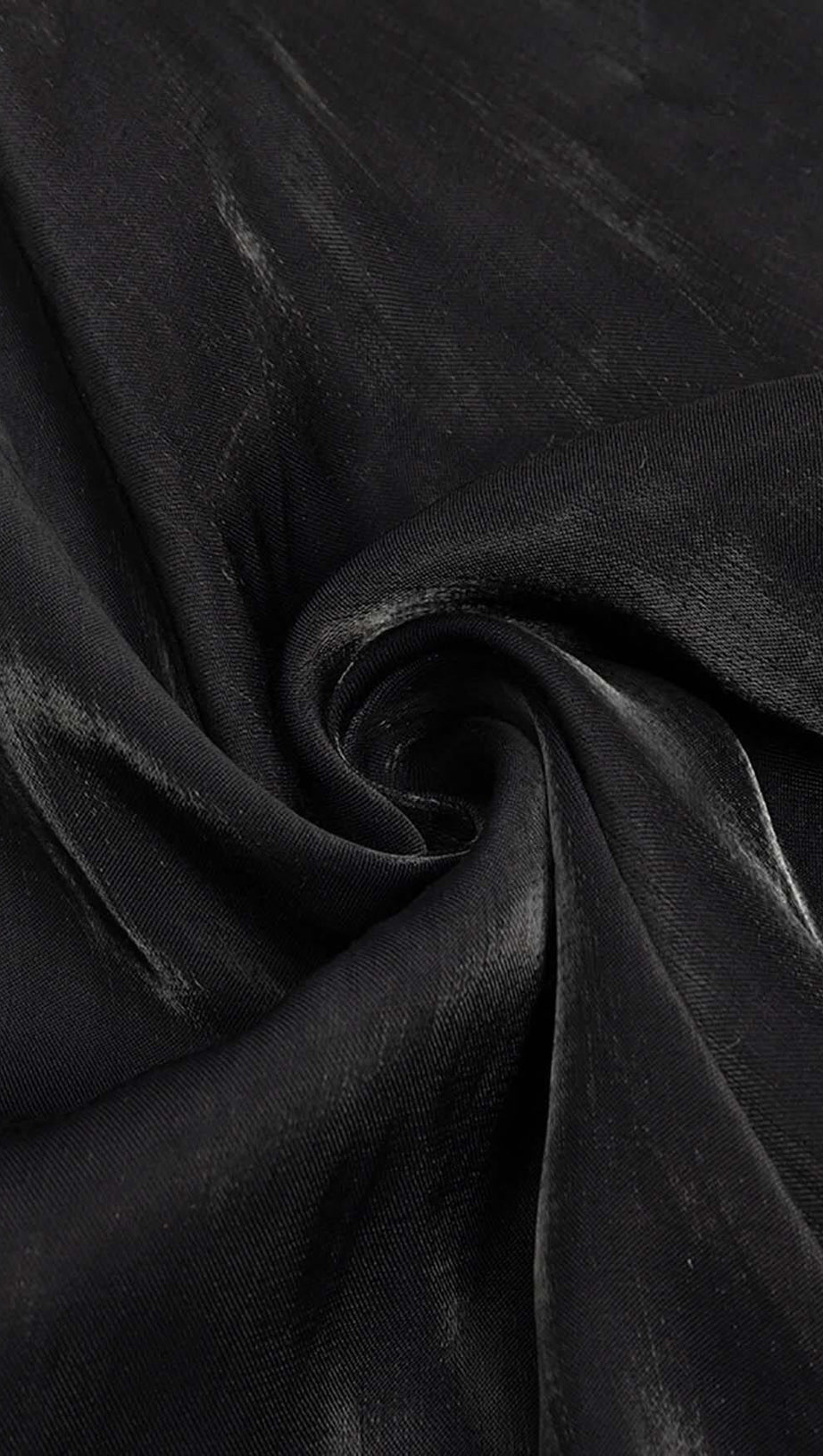 RUCHED OFF SLEEVE MAXI DRESS IN BLACK