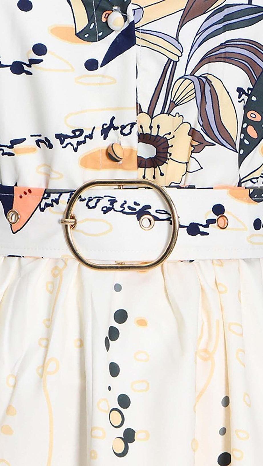 Lockeres Maxikleid mit Rüschenärmeln