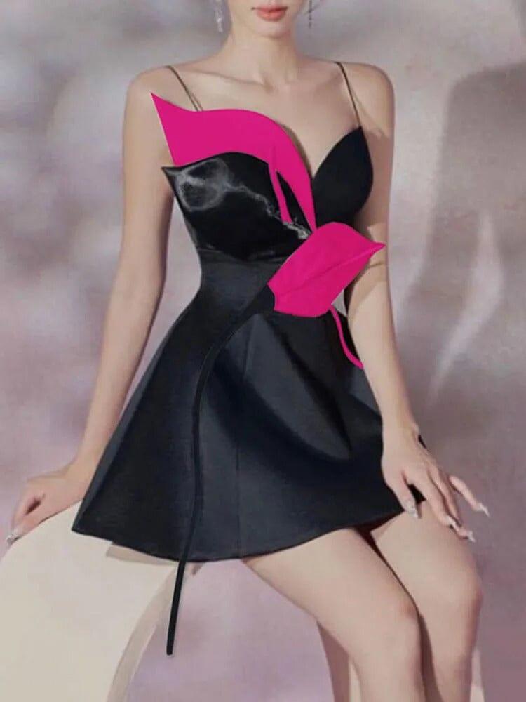 AIIZIE ALICE FLOWER MINI DRESS - product image