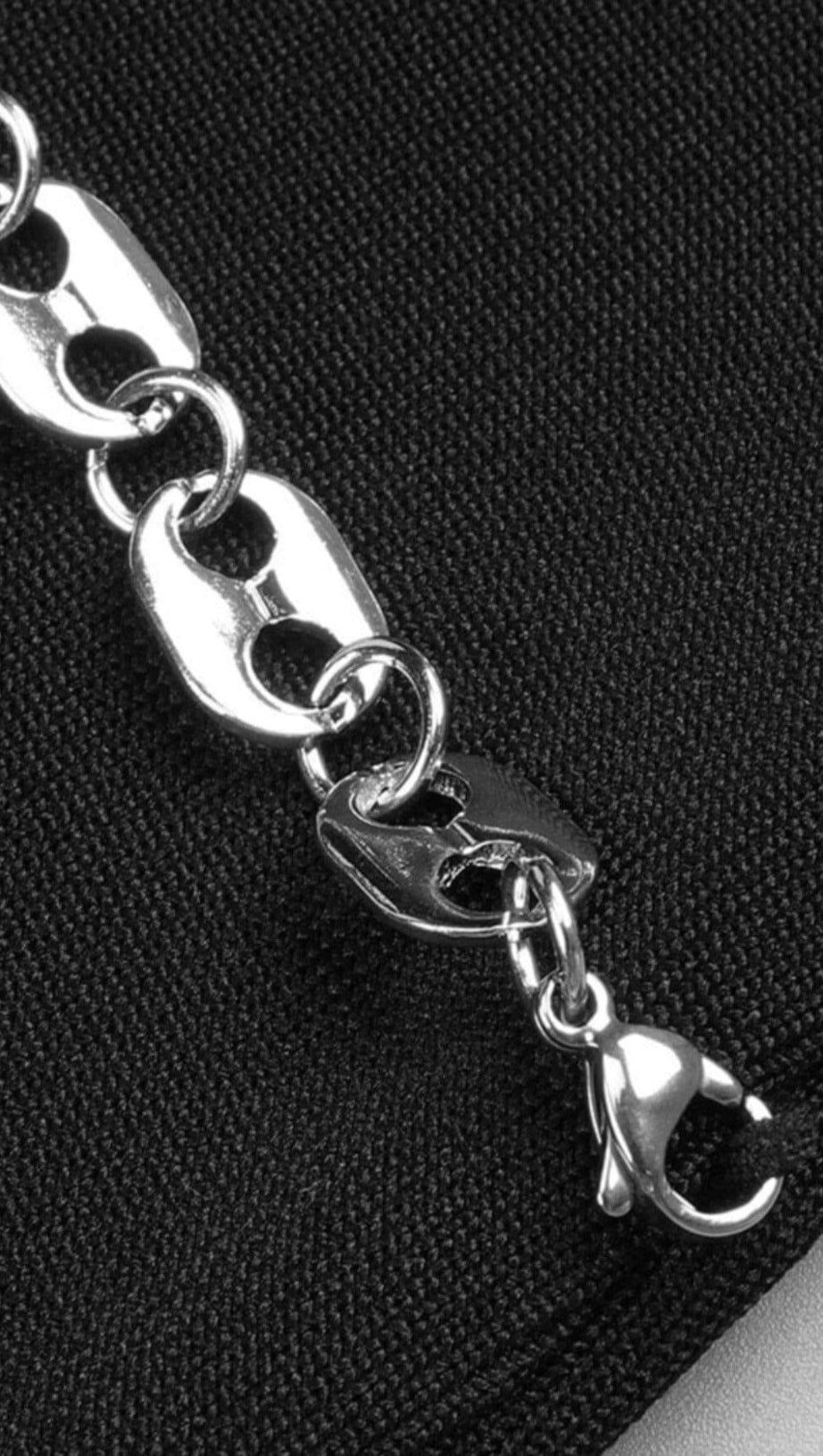 ABITO LUNGO CON FASCE E SPALLINE DI CRISTALLI NERO