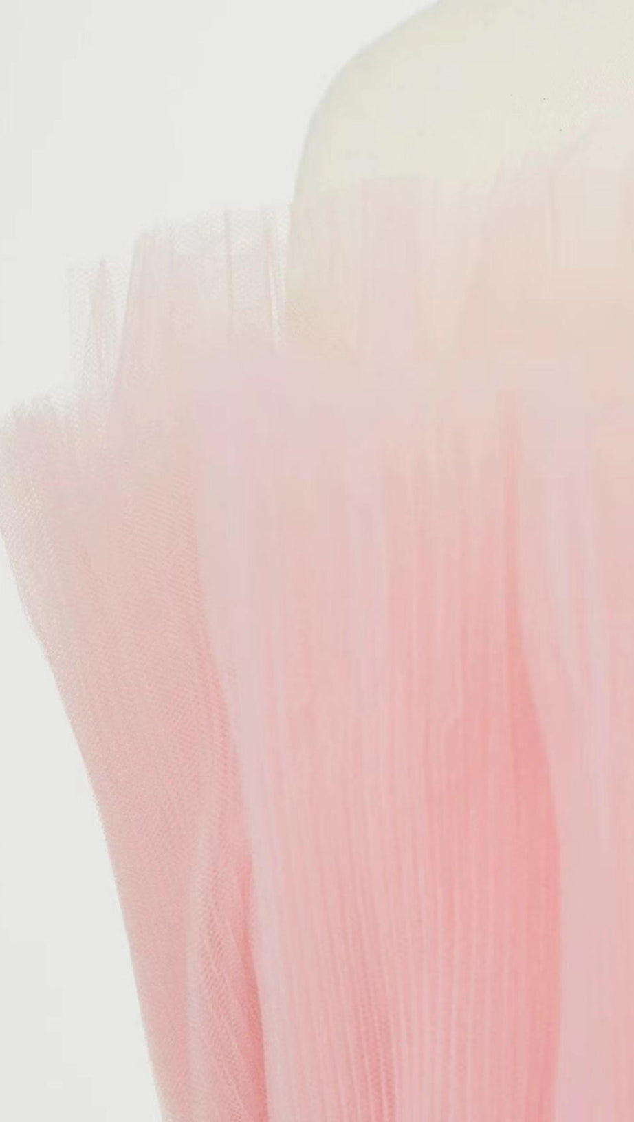 LAYERED STRAPLESS MINI DRESS IN PINK