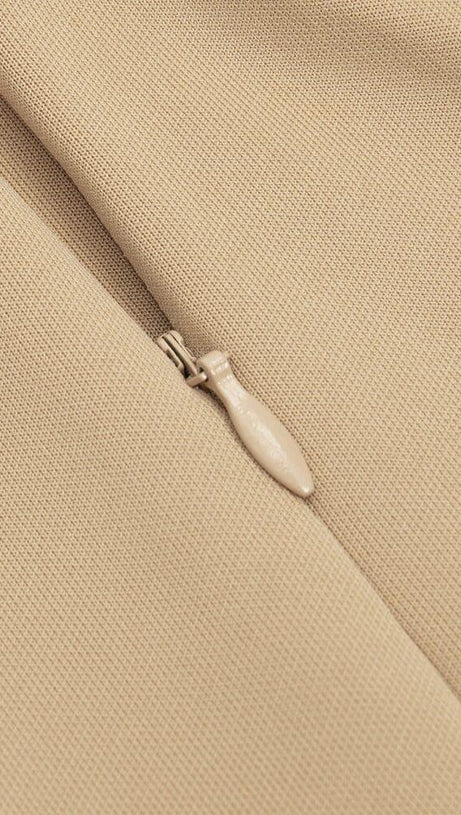 ABITO MIDI A SIRENA MONOSPALLA IN CACHI