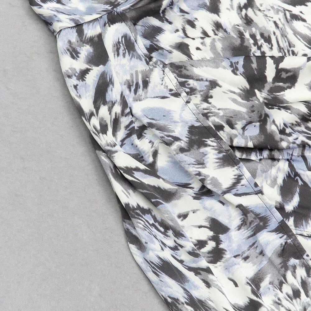 AIIZIE PLUS SIZE ALLOVER PRINT CAMI MIDI DRESS - product image
