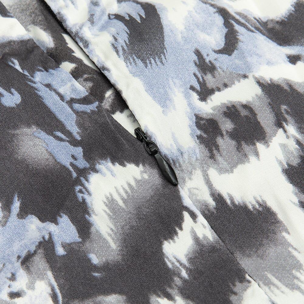 AIIZIE PLUS SIZE ALLOVER PRINT CAMI MIDI DRESS - product image