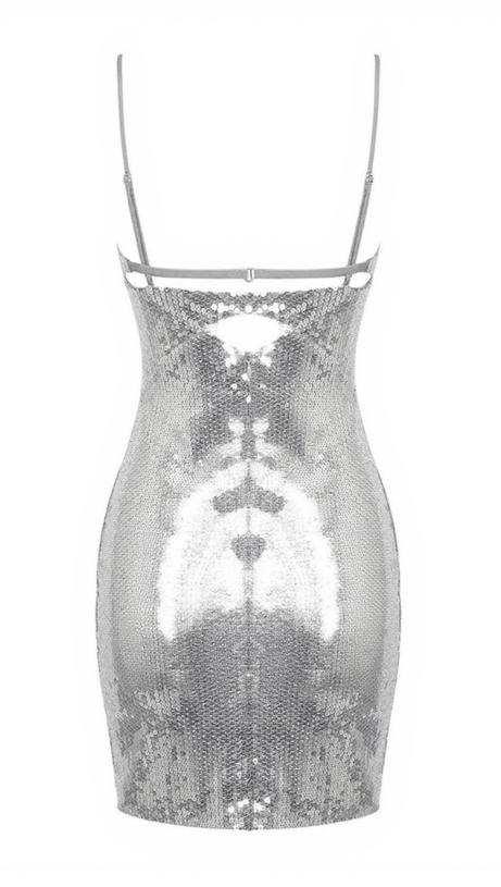 Rafaella – Figurbetontes Minikleid mit Paillettenverzierung