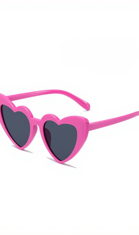 Flavia Herzbrille in Pink