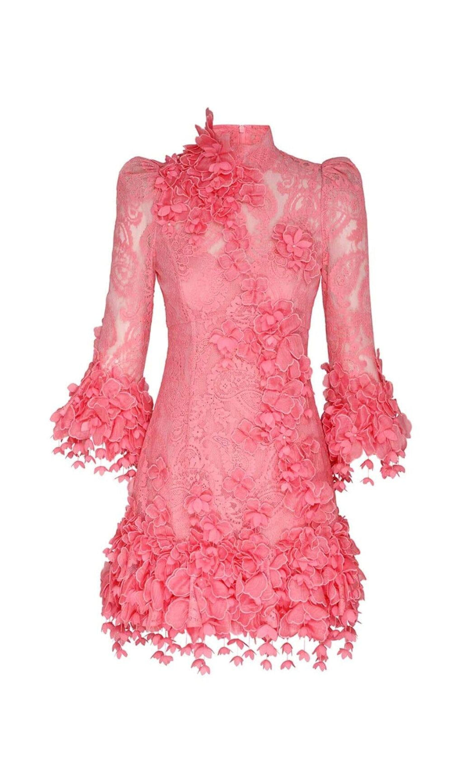 HIGH TIDE SPITZEN-MINIKLEID IN ROT