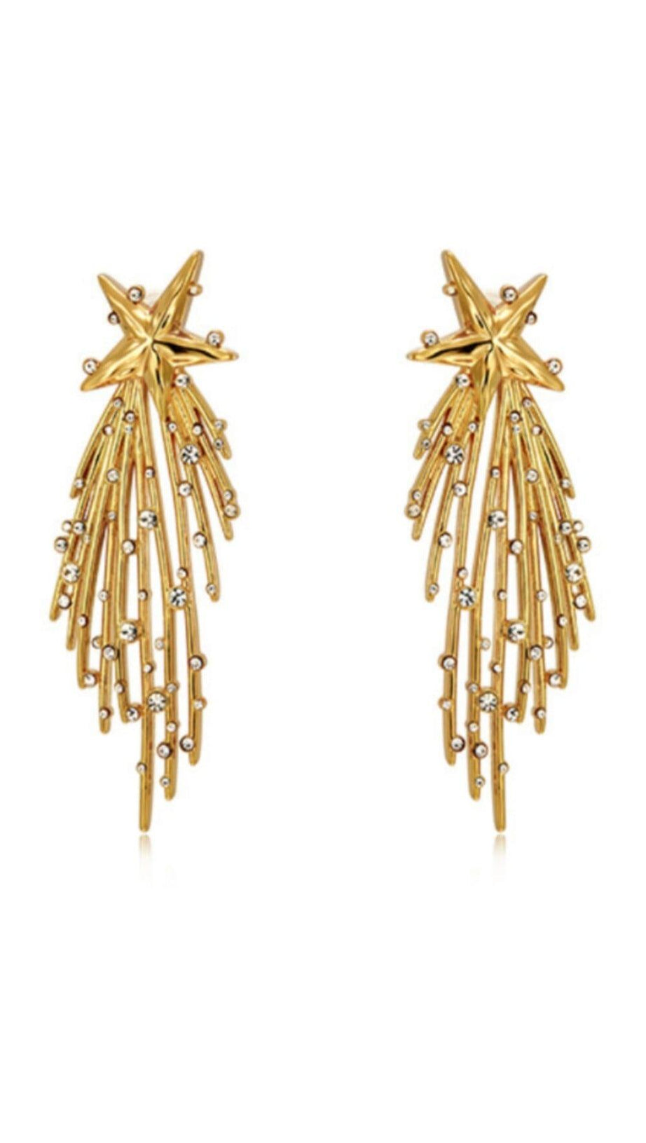 GOLD STARLIGHT EARRINGS