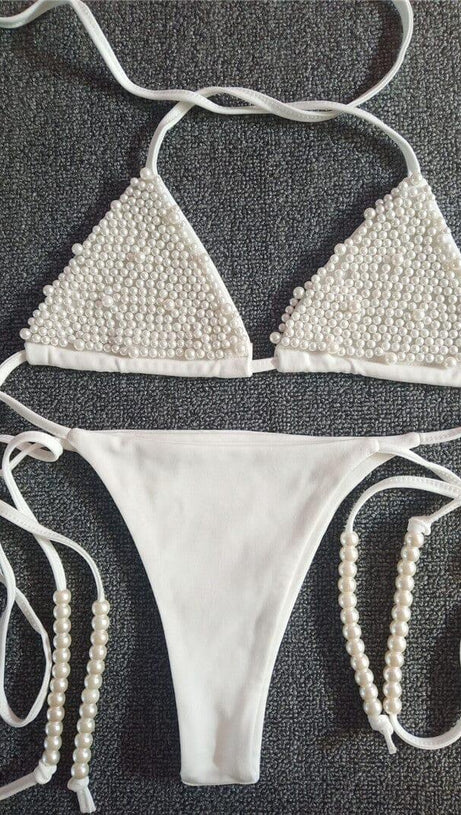 BIKINI CON PERLE SISILY