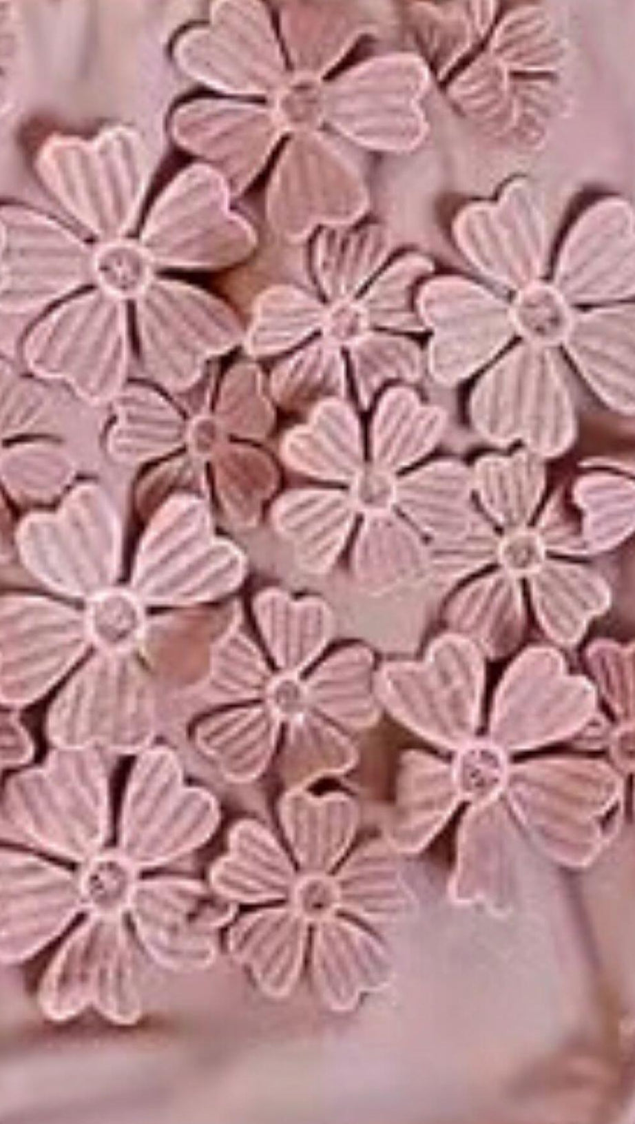 PINK EMBOSSED FLOWER SWIMSUIT