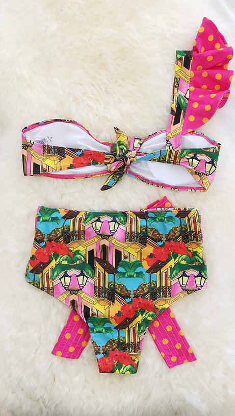 BRICE TROPICAL PRINTED SWIMWEAR