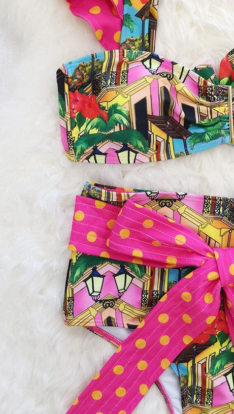 BRICE TROPICAL PRINTED SWIMWEAR