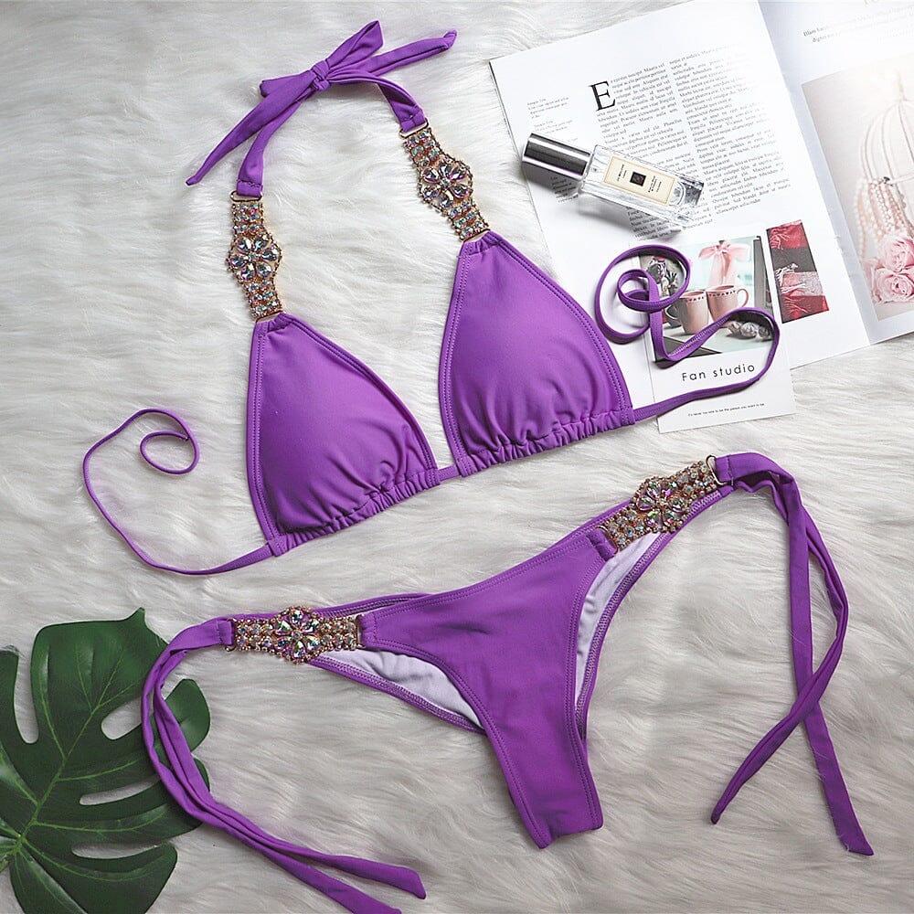 AIIZIE BRITTANY DIAMONATE BIKINI - product image