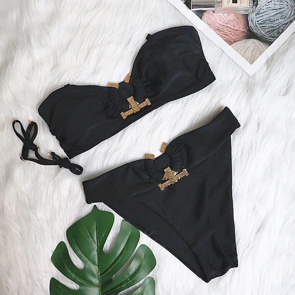 AIIZIE GANI BIKINI - BLACK - product image