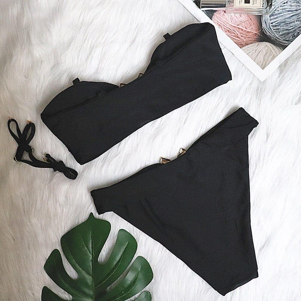 AIIZIE GANI BIKINI - BLACK - product image