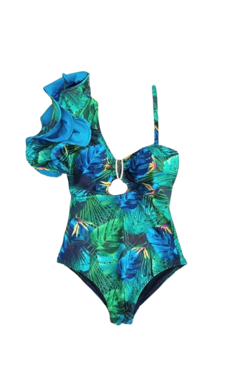 COSTUME DA BAGNO CON STAMPA TROPICALE ELLIEE