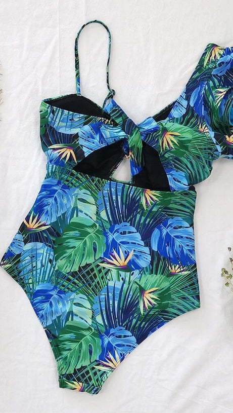 COSTUME DA BAGNO CON STAMPA TROPICALE ELLIEE