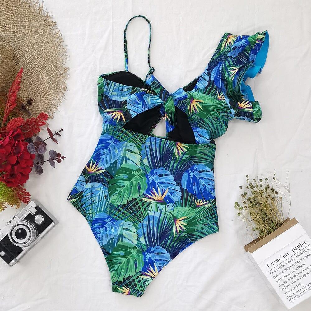 AIIZIE ELLIEE TROPICAL PRINTED SWIMWEAR - product image