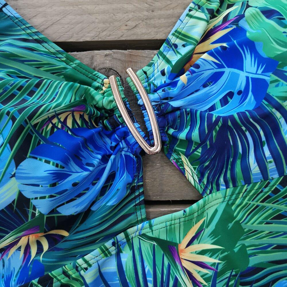 AIIZIE ELLIEE TROPICAL PRINTED SWIMWEAR - product image