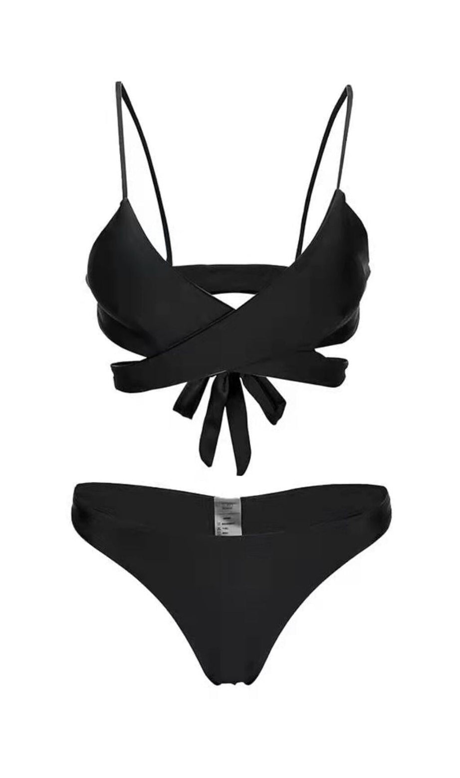 TOP BIKINI NERO