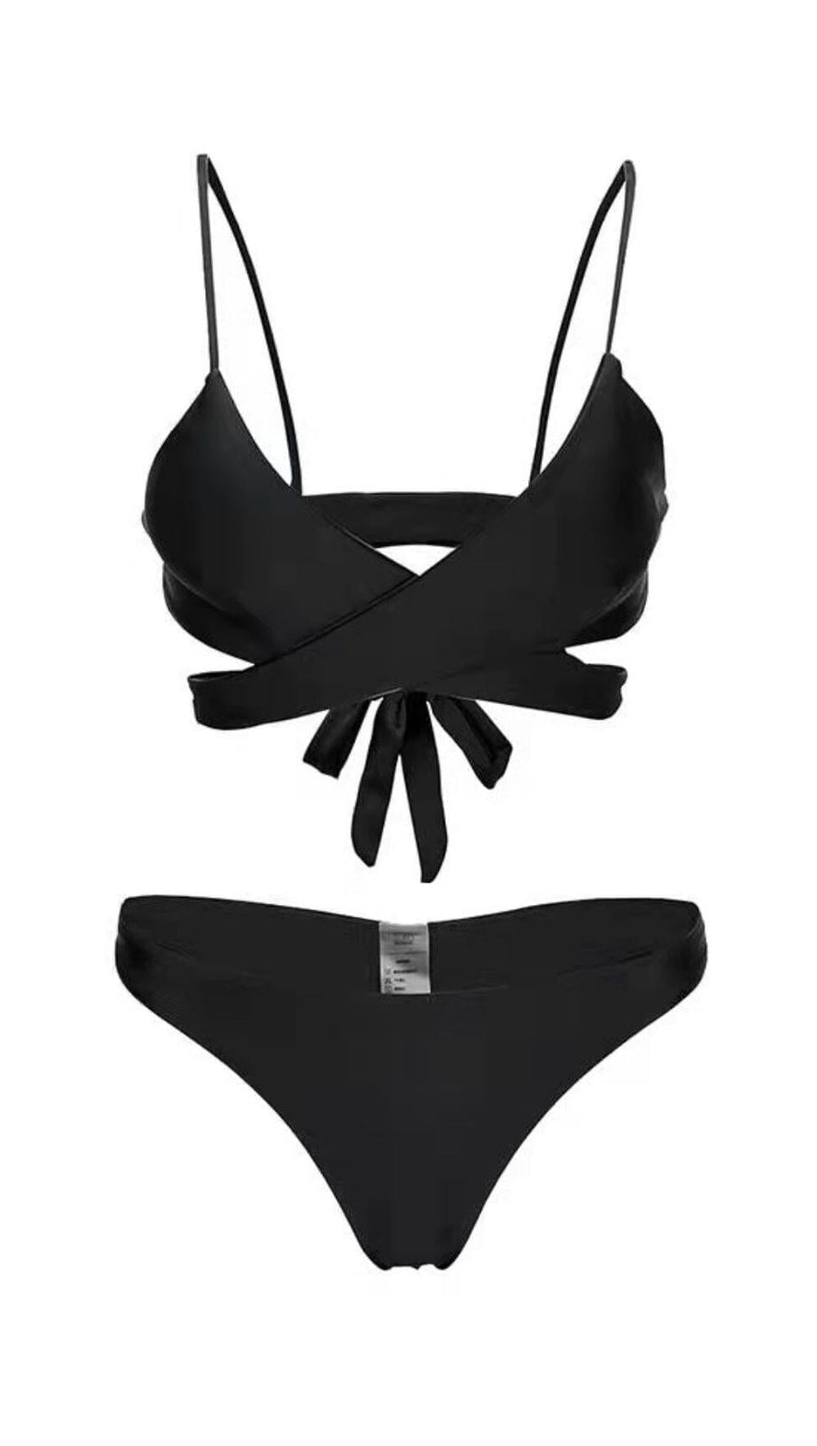 BLACK BIKINI TOP