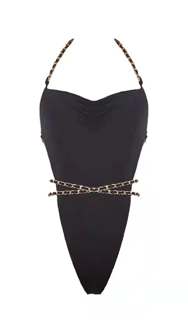 Black Lace Beach Skirt