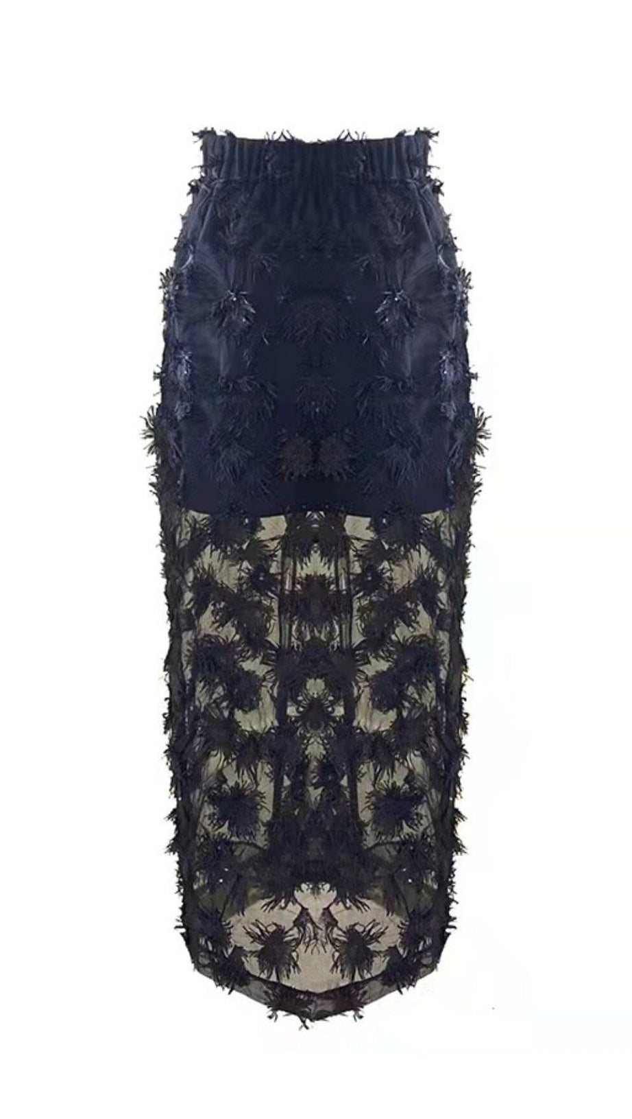 BLACK CHAIN SWIMSUIT