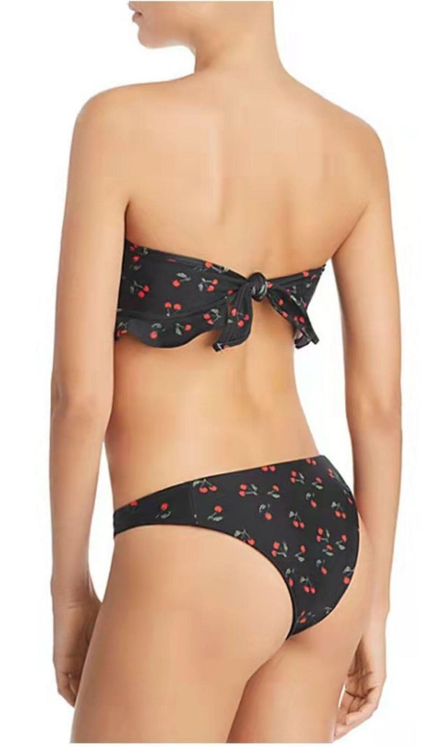 AIIZIE BLACK CHERRY BIKINI SUIT - product image