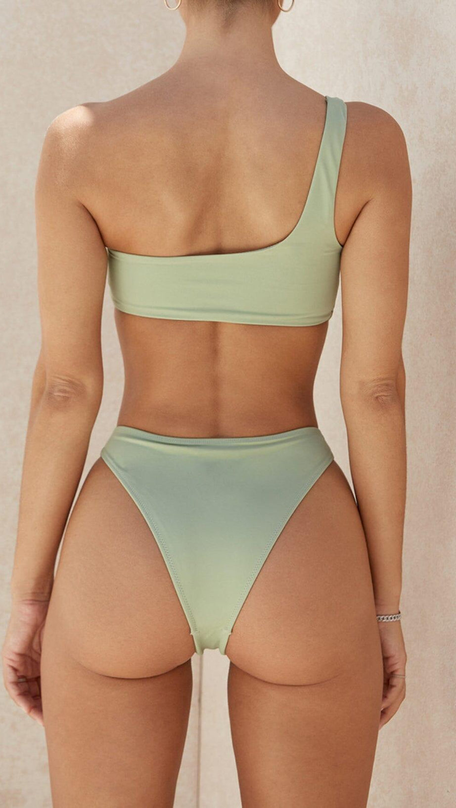 SAGE ONE-SHOULDER-BIKINI