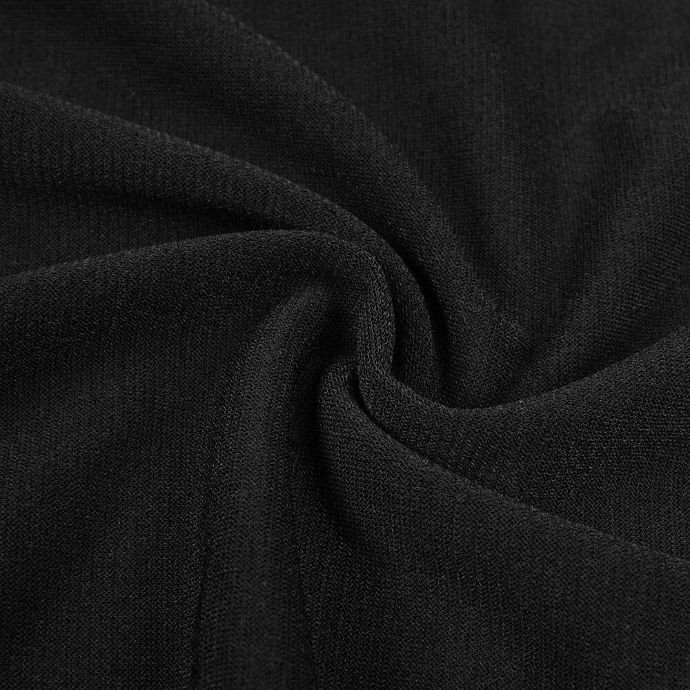 Backless Hip Wrap Mixi Dress in Black