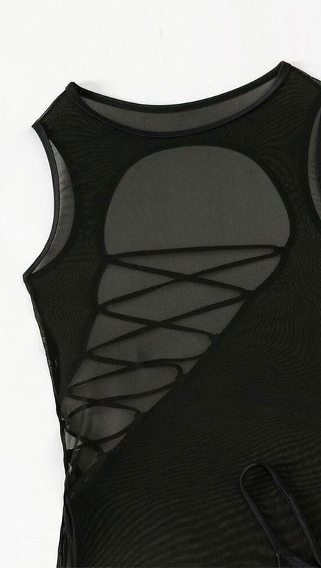 SMOCK THREE PIECES SWIMSUIT