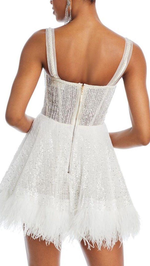 AIIZIE MADEMOISELLE BRIDAL MINI DRESS - product image