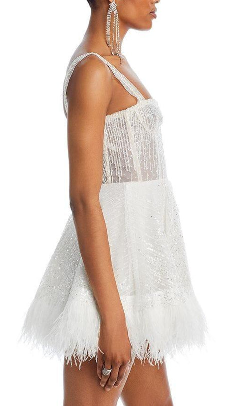 MADEMOISELLE BRIDAL MINI DRESS