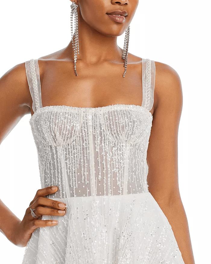 AIIZIE MADEMOISELLE BRIDAL MINI DRESS - product image
