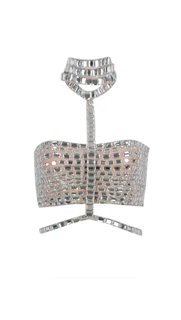 AIIZIE STYLISH DIAMOND NECKLACE TUBE TOP - product image