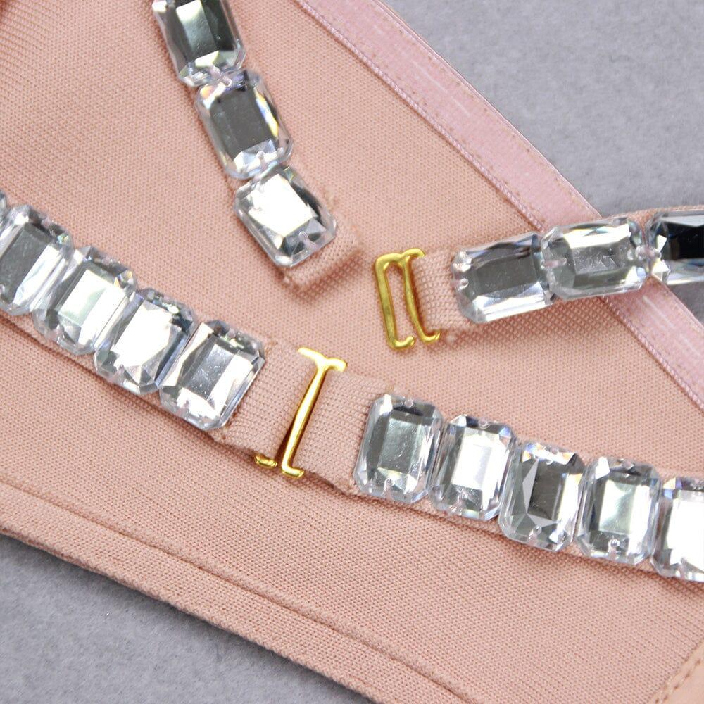 AIIZIE STYLISH DIAMOND NECKLACE TUBE TOP - product image