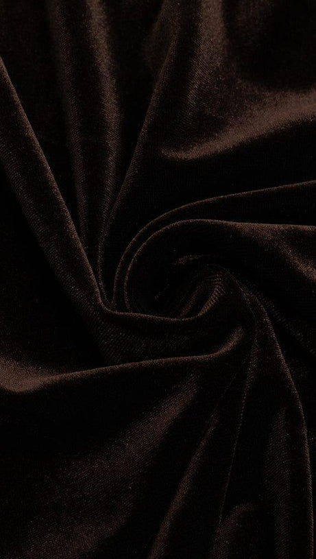 SUSPENDERS THIN STRAPS SLIMMING VELVET MAXI DRESS