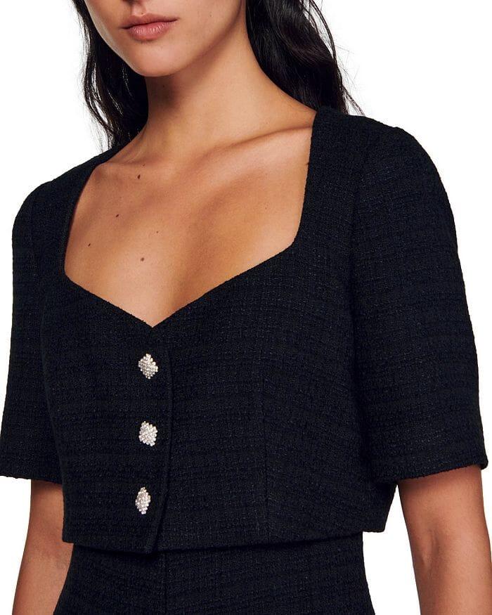 AIIZIE TERRENAS TWEED JUMPSUIT - product image