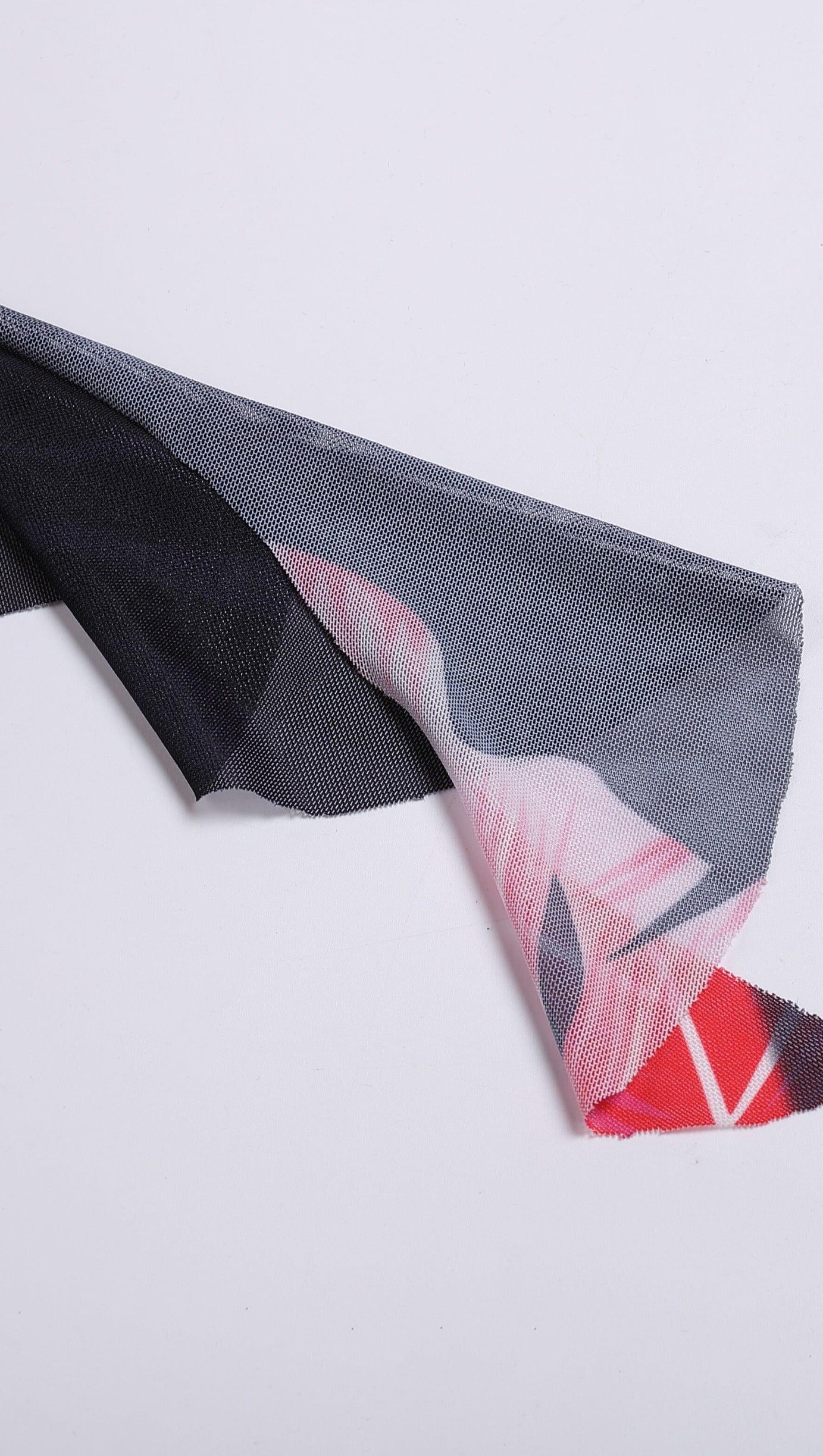 TROPICAL LEAF COLOR TUBE TOP DRESS