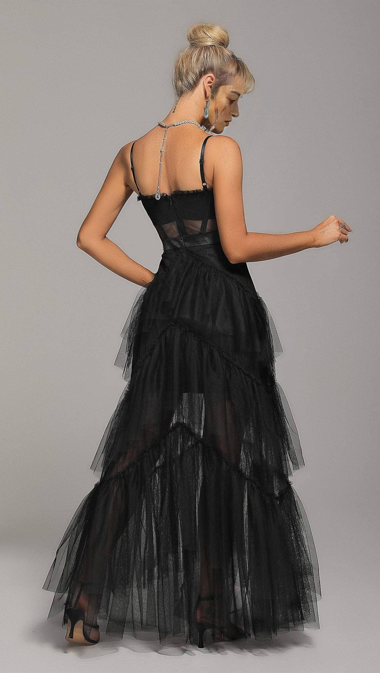 AIIZIE TULLE CORSET ESSENTIAL GOWN - product image