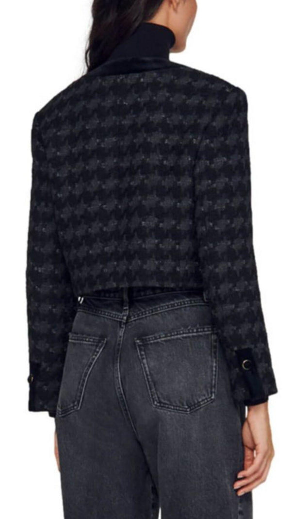 AIIZIE VALI TWEED CROPPED JACKET - product image