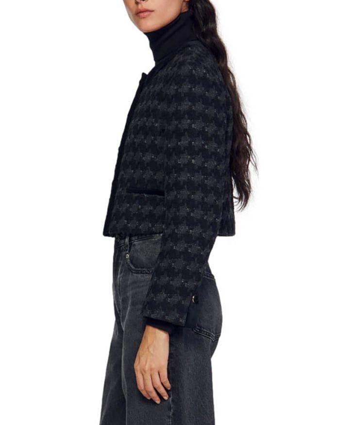 VALI TWEED CROPPED JACKET