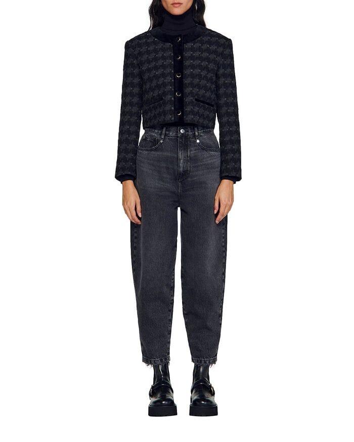 AIIZIE VALI TWEED CROPPED JACKET - product image