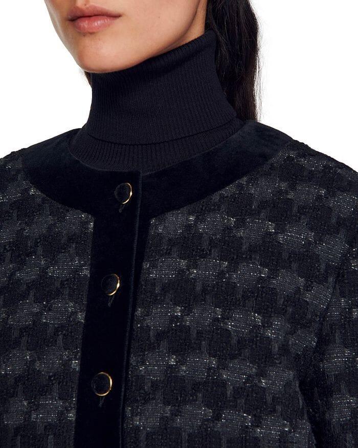 AIIZIE VALI TWEED CROPPED JACKET - product image