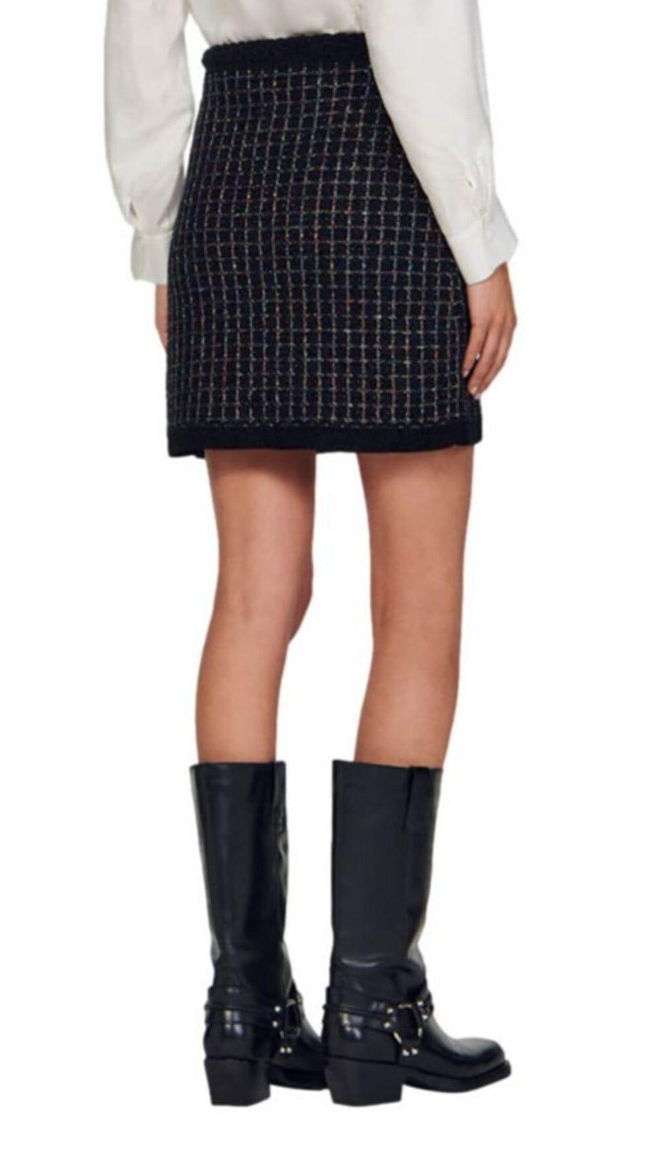 VELLA STRICKROCK MIT STRUKTUR 