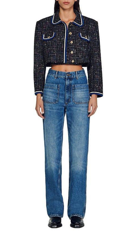 KURZE TWEEDJACKE VICKY 