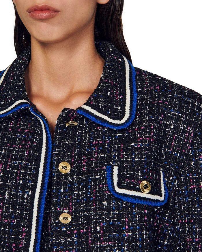 AIIZIE VICKY TWEED CROPPED JACKET - product image