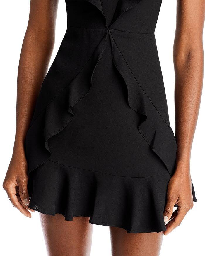 AIIZIE RUFFLED MINI DRESS - product image